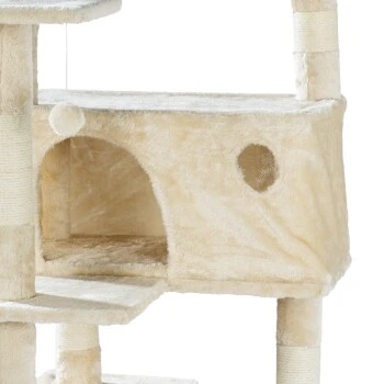 Silvio Design Kratzbaum Marley Beige 7 Silvio Design Kratzbaum Marley Beige – Bild 7