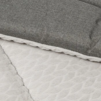 Wallace & Jones Gepolsterte Wendedecke Bristol S Grau Grau S 3 Wallace & Jones Gepolsterte Wendedecke Bristol S Grau Grau S – Bild 3