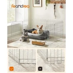FEANDREA Welpenauslauf Faltbar Silber -Heimtierbedarf Geschäft 034ea72164e2d85ffd165bc01eed11e8005d1053 1500911 de DE 03c91631d21984ef458b2fa9f7cd39f7872b30caQK2LbG