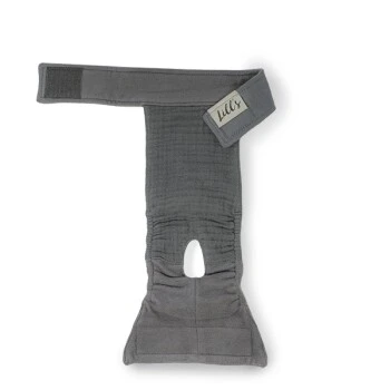 Lills Läufigkeitshöschen "Lou" Pink Berry Grau XXL 4 Lills Läufigkeitshöschen "Lou" Pink Berry Grau XXL – Bild 4