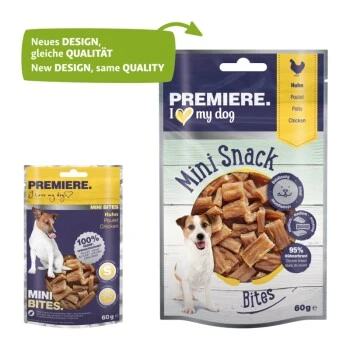 PREMIERE Mini Bites Huhn 10x60g 2 PREMIERE Mini Bites Huhn 10x60g – Bild 2