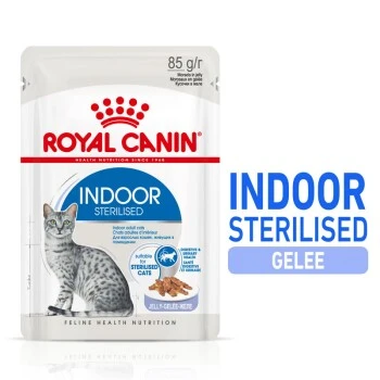 ROYAL CANIN Indoor Sterilised 12x85g In Gelee 1 ROYAL CANIN Indoor Sterilised 12x85g In Gelee