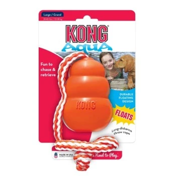 KONG Aqua Mit Wurftau L 3 KONG Aqua Mit Wurftau L – Bild 3