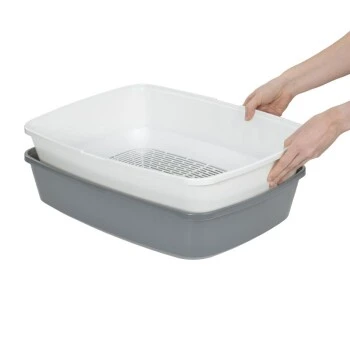 AniOne Geschlossene Sieb-Toilette Clean Cat M 8 AniOne Geschlossene Sieb-Toilette Clean Cat M – Bild 8