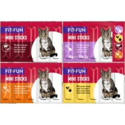 FIT+FUN F+F Mini Sticks Multifahne Mix 25x20x2g