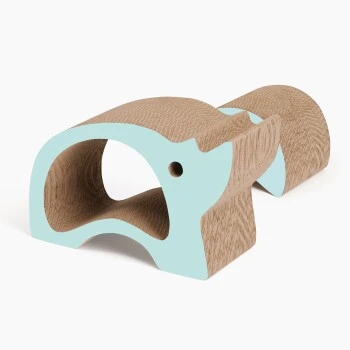 Catit Zoo Kratzbrett Nashorn 2-in-1 1 Catit Zoo Kratzbrett Nashorn 2-in-1