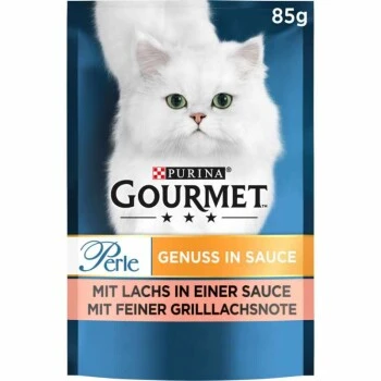 GOURMET Perle Genuss In Sauce 26x85g Lachs, In Grilllachssauce 1 GOURMET Perle Genuss In Sauce 26x85g Lachs, In Grilllachssauce