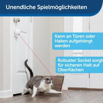 PetSafe Automatisches Laserspielzeug Für Katzen Dancing Dot 2 PetSafe Automatisches Laserspielzeug Für Katzen Dancing Dot – Bild 2