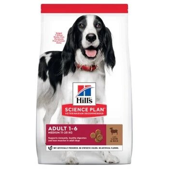 Hill's Science Plan Medium Adult 1-6 Lamm & Reis 18 Kg 1 Hill's Science Plan Medium Adult 1-6 Lamm & Reis 18 Kg