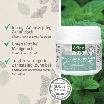 Aniforte Denta Clean & Care Zahnpflege Pulver 150 G 4 Aniforte Denta Clean & Care Zahnpflege Pulver 150 G – Bild 4