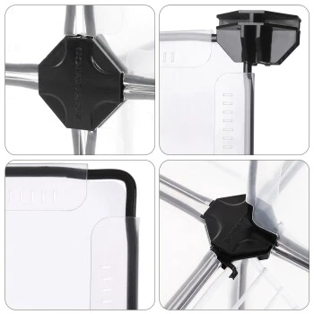 SONGMICS DIY-Hamsterkäfig Aus Kunststoff 6 SONGMICS DIY-Hamsterkäfig Aus Kunststoff – Bild 6