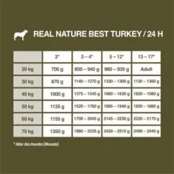 REAL NATURE WILDERNESS Junior Wurst Best Turkey - Truthahn Mit Buchweizen & Apfel 6x400 G -Heimtierbedarf Geschäft 66ac8f31051b14895e5f4fe3aebf0342358203c4 1266943 de DE 7