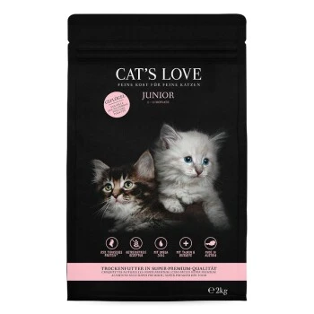 CAT'S LOVE Trocken Junior Geflügel 2kg 1 CAT'S LOVE Trocken Junior Geflügel 2kg