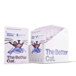 The Better Cat Nassfutter Huhn & Forelle 595 G