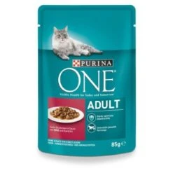 Purina ONE Adult 26x85g Mit Rind Und Karotten
