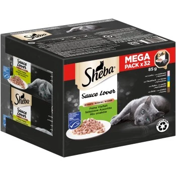 Sheba Sauce Lover 32x85g 1 Sheba Sauce Lover 32x85g