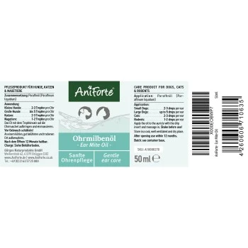 Aniforte Ohrmilbenöl 20ml 2 Aniforte Ohrmilbenöl 20ml – Bild 2