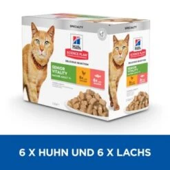 Hill's Science Plan Senior Vitality 7+ Mature Adult 12x85 G -Heimtierbedarf Geschäft 7f0125efc337f001ec9268b792f49a34eeb5eb20 52742015705 1.1