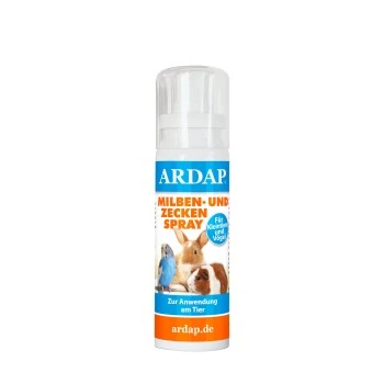 Ardap Milben- Und Zeckenspray Für Nager Und Vögel 100ml 1 Ardap Milben- Und Zeckenspray Für Nager Und Vögel 100ml