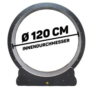 Canadian Cat Company Katzenlaufrad Aus Holz XL Schwarz 2 Canadian Cat Company Katzenlaufrad Aus Holz XL Schwarz – Bild 2
