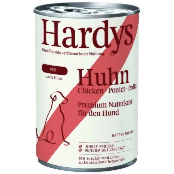 HARDYS Pur 6x400g No. 2 Huhn 1 HARDYS Pur 6x400g No. 2 Huhn