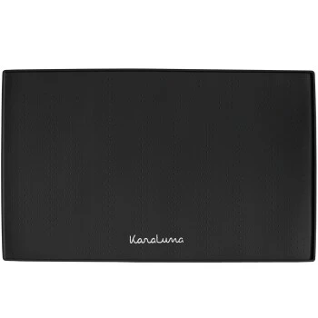 KaraLuna Napfunterlage Aus Silikon 60x40 Cm Eckig Schwarz 1 KaraLuna Napfunterlage Aus Silikon 60x40 Cm Eckig Schwarz
