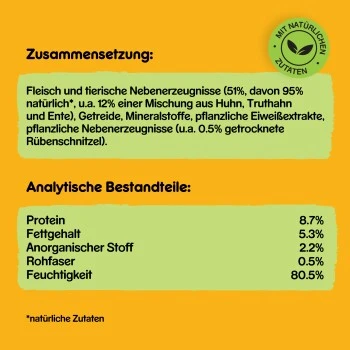 Pedigree Classic 12x400g 3 Sorten Geflügel 4 Pedigree Classic 12x400g 3 Sorten Geflügel – Bild 4