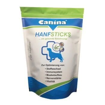 Canina Hanfsticks 500g 1 Canina Hanfsticks 500g