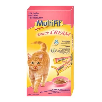 MultiFit Snack Cream 11x7x15g Lachs & Inulin 1 MultiFit Snack Cream 11x7x15g Lachs & Inulin