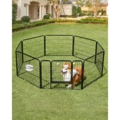 FEANDREA L Hundezaun 8 Platten Schwarz Schwarz 1,6 M, 1,6 M, 60 Cm -Heimtierbedarf Geschäft a7d8aa3bbb12cb6e4620c6a97da7d8e10325f01c 1500921 de DE f40888fca330ffba4a54a8637fe48f61e685ae0dIXhhcG