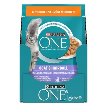 Purina ONE Coat & Hairball 26x85g 7 Purina ONE Coat & Hairball 26x85g – Bild 7