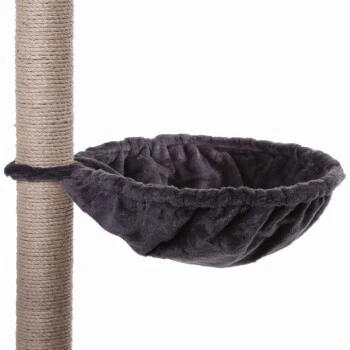 Lionto Liegemulde Für Kratzbäume - 15 Cm Tiefe Dunkelgrau 1 Lionto Liegemulde Für Kratzbäume - 15 Cm Tiefe Dunkelgrau