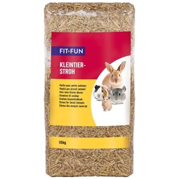 FIT+FUN Kleintierstroh 10kg 1 FIT+FUN Kleintierstroh 10kg