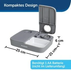 PetSafe Futterautomat Für 2 Mahlzeiten 24 PetSafe Futterautomat Für 2 Mahlzeiten -Heimtierbedarf Geschäft bbe9cab735d5b9f4c0eedd0a56c673f98bfc289d 3af10beb3f1b8fffe2d66d9f1441f88b00169941