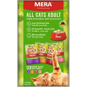 MERA MC N Cats Adult Multibox 12x85g 1 MERA MC N Cats Adult Multibox 12x85g