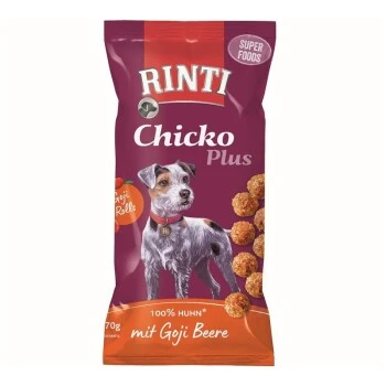 RINTI Chicko Plus Superfoods 8x70g Goji Beere 1 RINTI Chicko Plus Superfoods 8x70g Goji Beere