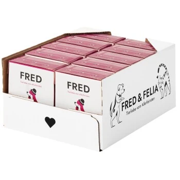 Fred & Felia FRED 10x200g Pferd Mit Süßkartoffeln 2 Fred & Felia FRED 10x200g Pferd Mit Süßkartoffeln – Bild 2