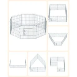 FEANDREA Welpenauslauf Faltbar Silber -Heimtierbedarf Geschäft c2a91a4f7c9ab4139dac61fe36dd48e05ee8d992 1500911 de DE b860504d588c357b0c74ebc37c40e066bd8572a0y6LDRv