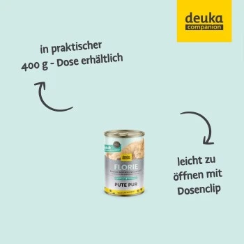 Florie Nassfutter - Adult Pute Pur 4 Florie Nassfutter - Adult Pute Pur – Bild 4