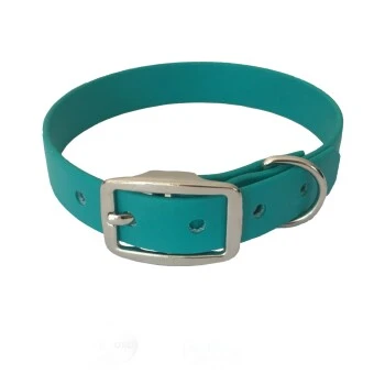 Bio-leine 46-56cm HU Biothane Halsband Türkis 21 Cm, 30 Cm 1 Bio-leine 46-56cm HU Biothane Halsband Türkis 21 Cm, 30 Cm