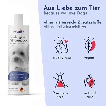 Pawlie's Hundeshampoo Für Weißes Fell 4 Pawlie's Hundeshampoo Für Weißes Fell – Bild 4