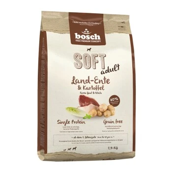Bosch Soft Land-Ente & Kartoffel 2,5 Kg 1 Bosch Soft Land-Ente & Kartoffel 2,5 Kg