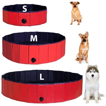 Lionto 80 Cm Hundepool Mit Ablassventil - Faltbar 2 Lionto 80 Cm Hundepool Mit Ablassventil - Faltbar – Bild 2