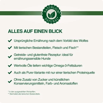 REAL NATURE WILDERNESS Senior True Country Huhn & Lachs 6x400 G 3 REAL NATURE WILDERNESS Senior True Country Huhn & Lachs 6x400 G – Bild 3