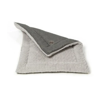 Wallace & Jones Gepolsterte Wendedecke Bristol S Grau Grau S 4 Wallace & Jones Gepolsterte Wendedecke Bristol S Grau Grau S – Bild 4