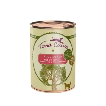 Terra Canis Tree Lover Wild Mit Kastanie, Brombeere & Waldkräutern 6x400g 1 Terra Canis Tree Lover Wild Mit Kastanie, Brombeere & Waldkräutern 6x400g