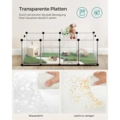 SONGMICS Freigehege Mit Bodenplatten Weiß 1,25 M, 63 Cm, 42 Cm 14 SONGMICS Freigehege Mit Bodenplatten Weiß 1,25 M, 63 Cm, 42 Cm -Heimtierbedarf Geschäft f8c4c92c0fc8b232d124840968c8ff2050b827db 1651633 de DE ed9334a705b1b00cc46278b88cad4092a90ccf64shxmxx