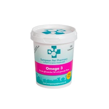 Europeanpetpharmacy Omega 3 180 Softgelkapseln 2 Europeanpetpharmacy Omega 3 180 Softgelkapseln – Bild 2