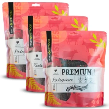 FAVLY Petfood Premium Naturkauartikel Rinderpansen 1,05 Kg 1 FAVLY Petfood Premium Naturkauartikel Rinderpansen 1,05 Kg